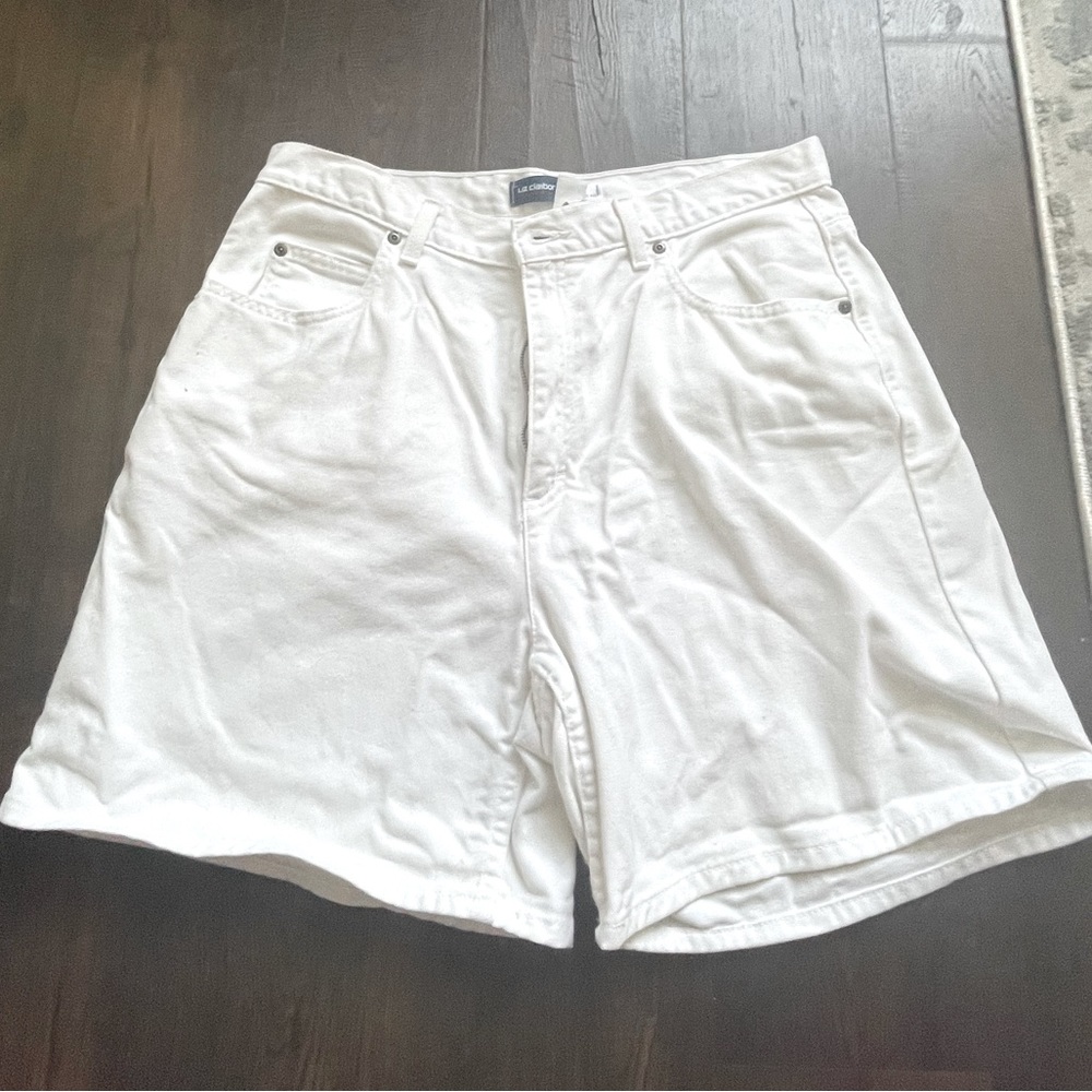 High waisted mom shorts